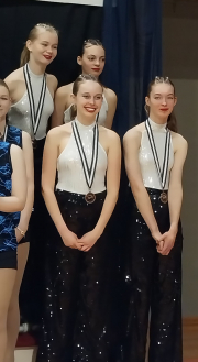 The Sapphires take out 3rd place at the Artistic roller skating Nationals