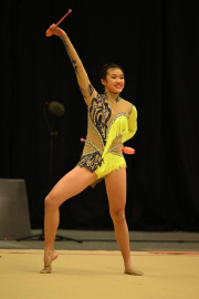 Myra Tan Shines in Gymnastics