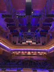 Charlotte Marriott performs in the Concert Hall at the Sydney Opera House