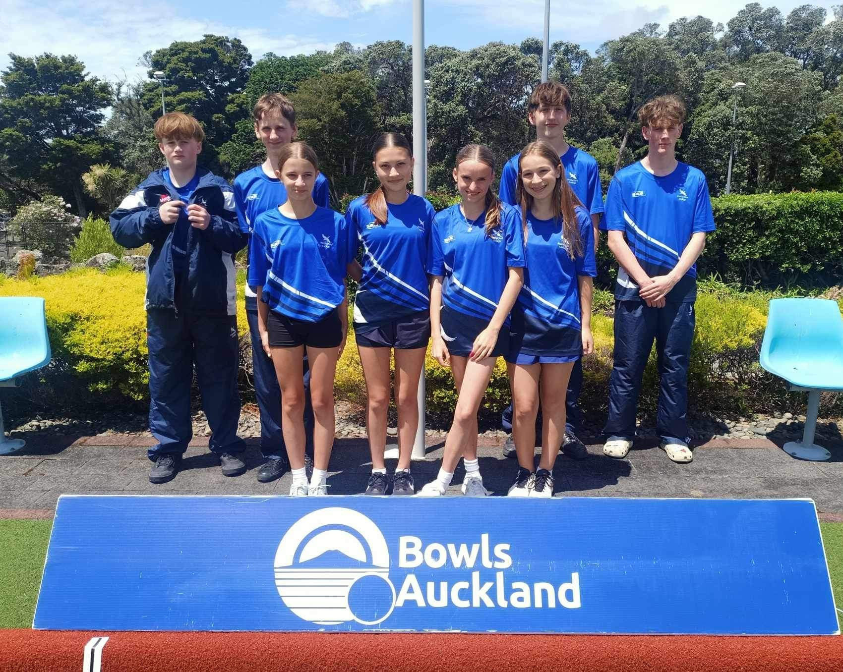 Rutherford Students Roll into Lawn Bowls at Auckland Cup