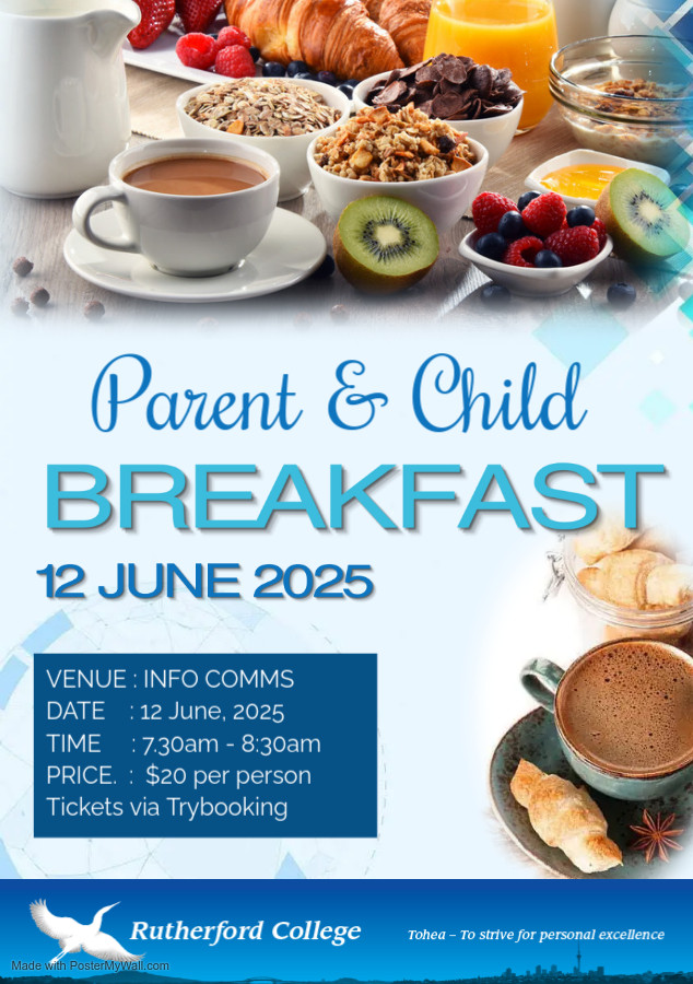 Rutherford College Parent & Child Breakfast