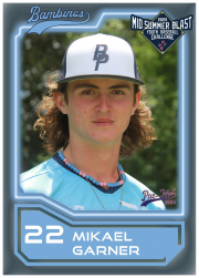 Mikael Garner Selected for International Baseball Tournament
