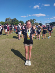 Amy Thomson makes her mark at the Cross-Country championship in Australia