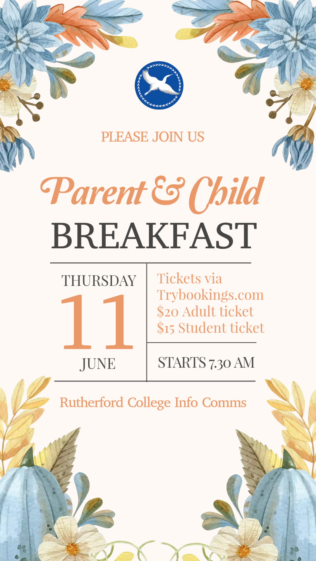 Parent and Child Breakfast