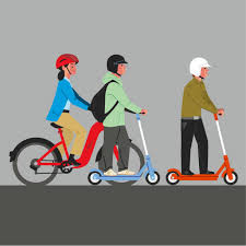 Bikes and Scooters at School