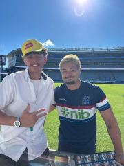 Student attend Blues Captain Run
