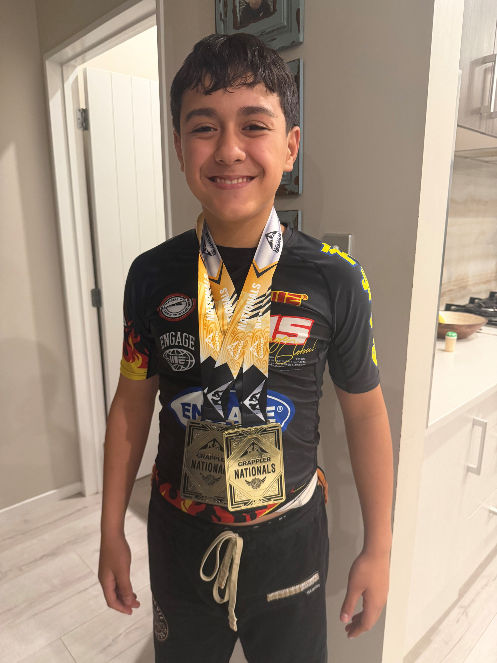 Aryan Liddell takes home gold in Brazilian Jiu-Jitsu