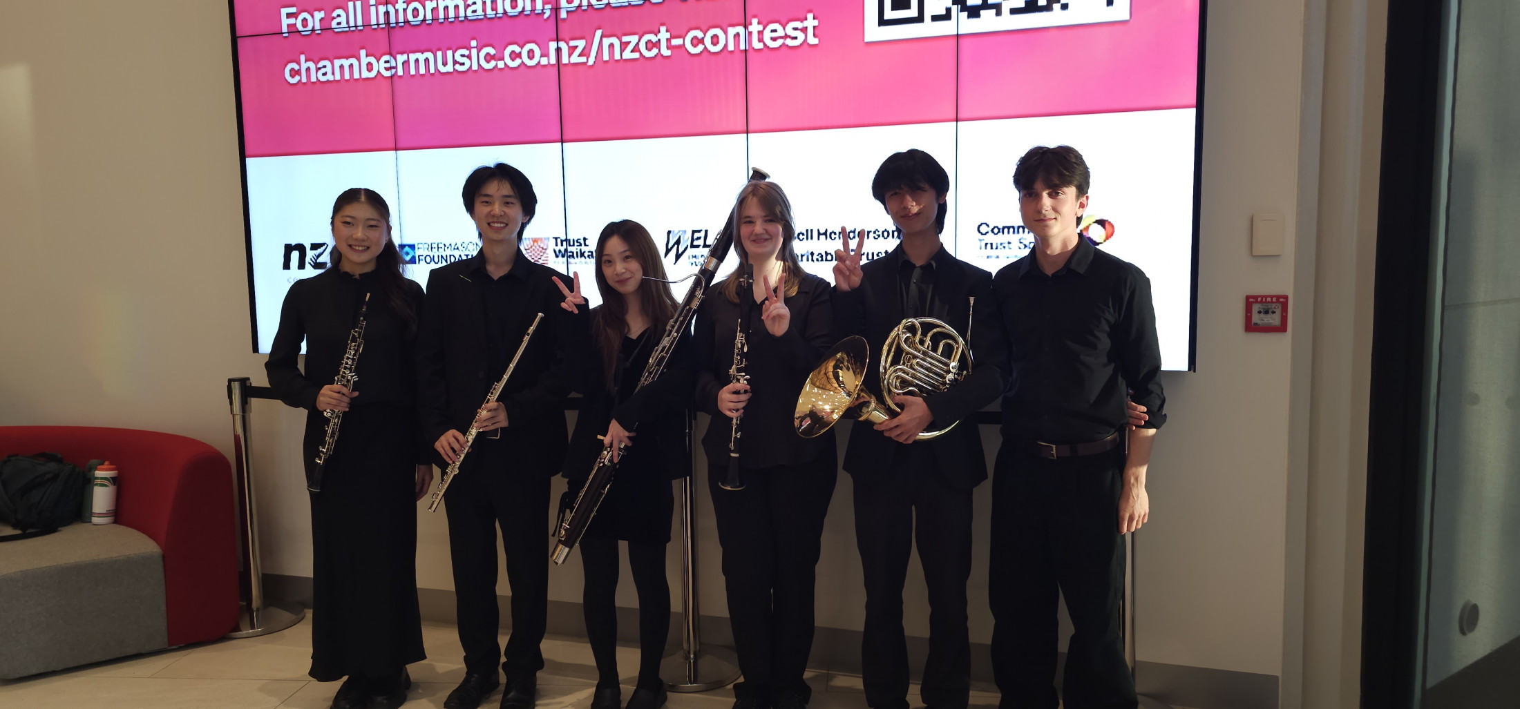 Outstanding Performance at the NZCT Chamber Music Contest