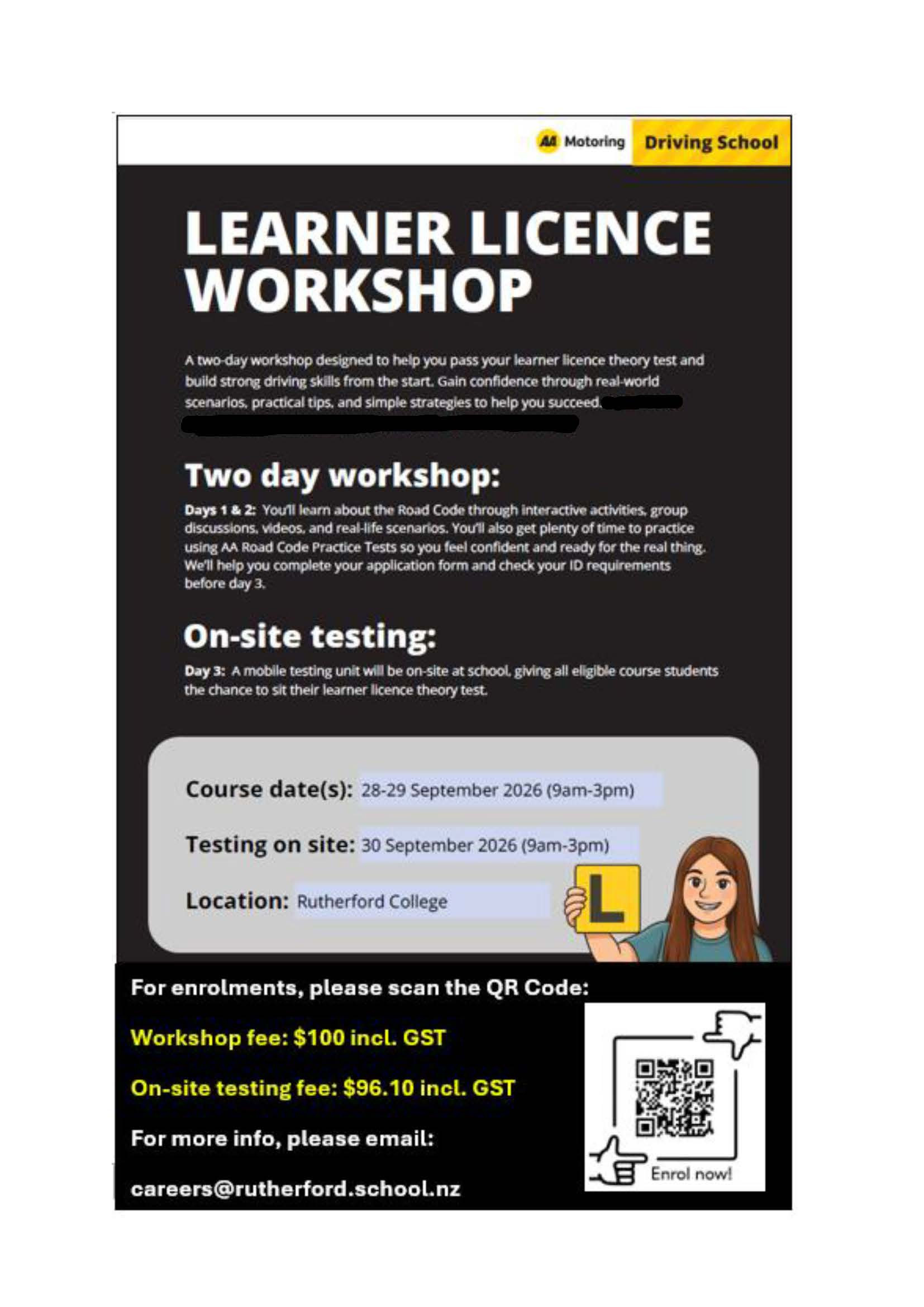 Learner Licence Workshop