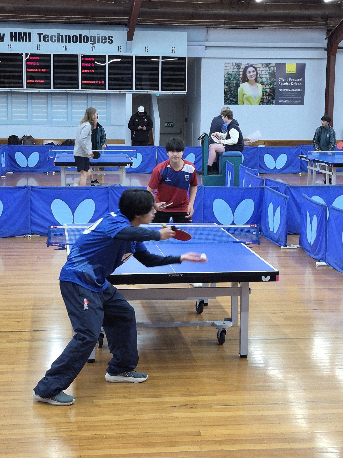 Rutherford College Takes on Auckland’s Best at Table Tennis Championships